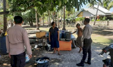 Patroli Preventif,Upaya Personel Polsek Rote Barat Ciptakan Kamtibmas Kondusif