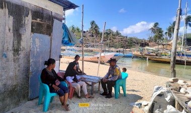 Patroli Dialogis Dan Sambang Warga Binaan,Upaya Polsek Rote Timur Untuk Jaga Kamtibmas Selama OMP Turangga 2024