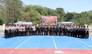 Pimpin Upacara Hari Kesaktian Pancasila, Kapolres Rote Ndao : Pancasila Merupakan Ideologi Negara Yang Harus Dirawat dan Dijaga