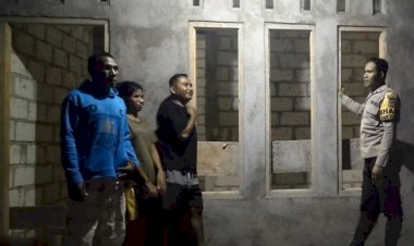 Patroli Malam Personel Polsek RBD Untuk Jaga Kamtibmas Selama Tahapan OMP Turangga 2024