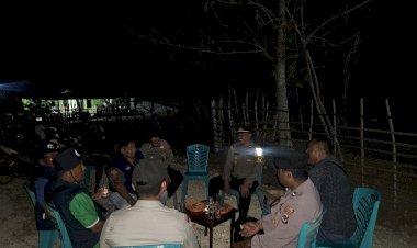 Polsek Pantai Baru Tetap Bangun Komunikasi Dengan Panwascam Demi Suksesnya Pilkada Serentak 2024