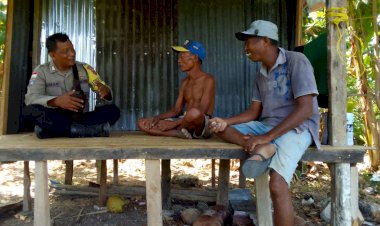 Kapolsek Lobalain : Kegiatan Cooling System  Bhabinkamtibmas Polsek Lobalain Untuk Bina Kemitraan Selama OMP Turangga 2024