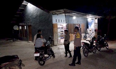 Kapolsek Rote Selatan : Patroli Malam,Upaya Pencegahan Gangguan Kamtibmas Selama OMP Turangga 2024