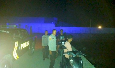 IPTU I Nyoman Suwasta  : Patroli Malam,Upaya Personel Polsek Lobalain Jaga Kamtibmas Kondusif Selama OMP Turangga 2024
