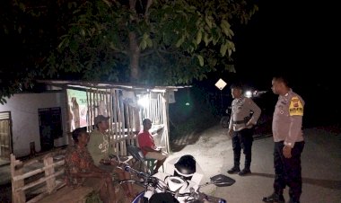Gencar Lakukan Patroli Dialogis Untuk Tetap Bina Kemitraan  Dengan Masyarakat : Kapolsek Rote Selatan