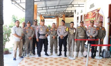 Pengamanan Debat Publik Paslon Bupati dan Wakil Bupati Rote Ndao Periode 2024-2029, Seluruh Pengunjung Diperiksa Ketat