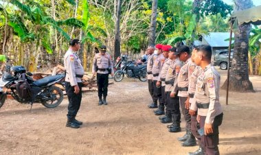 Korlap Zona III AKP Yapi Y Kokok : Personel Pam Zona III  Lakukan Pengamanan 49 Titik Kampanye Pilkada Serentak 2024