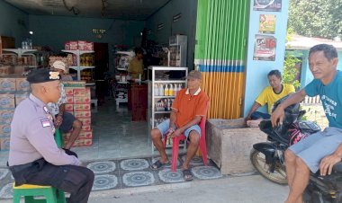 Patroli Dialogis Polsek Rote Barat Laut  Upaya Mencegah Kriminalitas Dan Jaga Kamtibmas Kondusif Pada Pilkada Serentak 2024