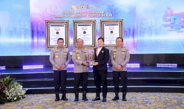 MURI Anugerahkan Tiga (3) Sekaligus Penghargaan Untuk Assessment Center Polri