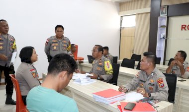 Memastikan Program Kerja Terlaksana Dengan Baik, Siwas Gelar Pra Audit Kinerja Internal di Polres