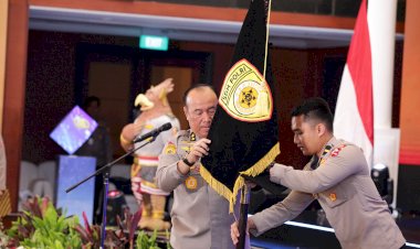 Kukuhkan Pataka Daksha Prasastya, Komitmen SSDM Polri Cetak SDM Unggul Wujudkan Indonesia Emas 2045