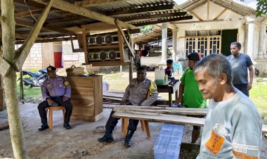 Preemtif Personel Polsek Rote Selatan  Untuk Jaga Kamtibmas Pada Pilkada Serentak 2024