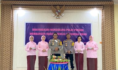 Bhayangkari Polres Rote Ndao Menggelar Syukuran  HKGB  ke-72 Tingkat Rote Ndao