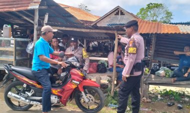 Ciptakan Kamtibmas Kondusif Selama Pilkada,Personel Polsek Rote Selatan Gencar Tingkat K2YD