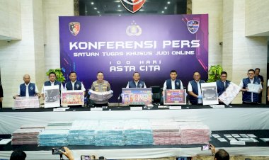 Sita Rp78,1 Miliar dari Judol Internasional, Komitmen Polri atas Asta Cita Presiden Prabowo