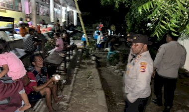 Tanggap Darurat Lewotobi: Polres Flotim Gencarkan Patroli dan Bantuan untuk Pengungsi