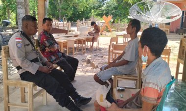 Kapolsek Rote Selatan : Bhabinkamtibmas Merupakan Filter Pertama Dalam Menjaga Kamtibmas Selama Pilkada Serentak 2024