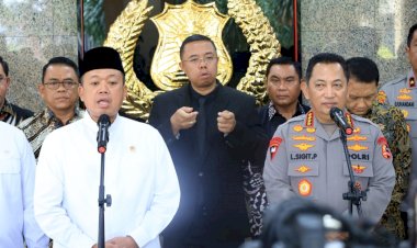 Menteri ATR/BPN Temui Kapolri Untuk Kerjasama Berantas Mafia Tanah Tanpa Toleransi