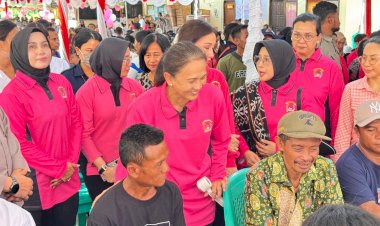 Berbagi Kebaikan Bersama Ketua Umum Bhayangkari Ny.Juliati Sigit Prabowo Bagi Masyarakat Kabupaten Rote Ndao