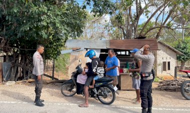 Kapolsek Rote Tengah : Upaya Maksimal Kami Lakukan Demi Menjaga Kamtibmas Tetap Kondusif Selama Pilkada Serentak 2024