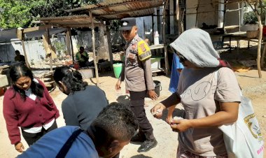 Kapolsek Rote Barat :  Ciptakan Kamtibmas Kondusif Melalui Pengamanan Kegiatan Masyarakat Dan Suksesnya Pilkada Serentak 2024