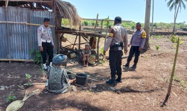 Kapolsek Rote Selatan : Patroli Dialogis Dan Monitoring Kegiatan Masyarakat,Upaya jaga Kamtibmas Selama OMP Turangga 2024