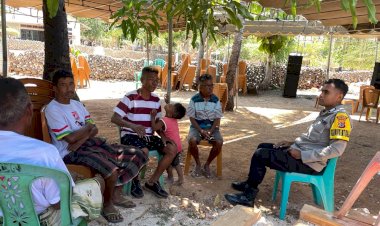 Kegiatan Sambang Bhabinkamtibmas Untuk Tetap Jalin Kemitraan Dengan Warga