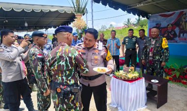 Kapolres Rote Ndao  Hadiri Syukuran HUT Ke  79 Korps Brimob Polri