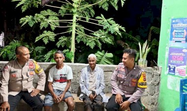 Patroli Dialogis Personel Polsek Rote Tengah Untuk Ciptakan Kenyamanan Bagi Masyarakat