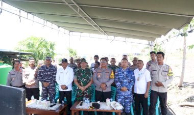 Polres Rote Ndao Ikuti Launching Gugus Tugas Polri Dukung Ketahanan Pangan Nasional,Program Asta Cita Pemerintah