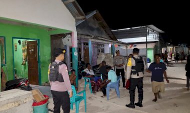 KRYD Polsek Rote Timur Pada Tahapan Masa Tenang Pilkada Serentak 2024