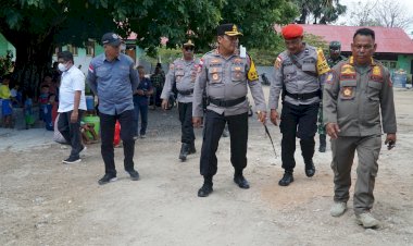 Kapolres Rote Ndao : Tahap Pemungutan Suara Berjalan Aman,Mari Ciptakan Kamtibmas Kondusif