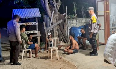 Kapolsek Pantai Baru : Mari Kita Rajut Persaudaraan Dan Persatuan Hindari Tindakan Polarisasi