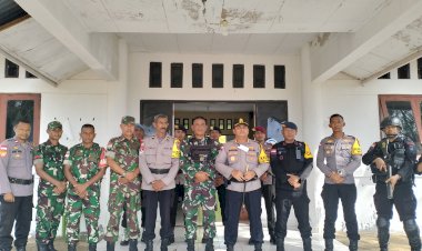 Kapolres Rote Ndao : Kita Siaga Penuh dan  Lakukan Penebalan Personel Pada PPK Yang Melaksanakan Pleno Terbuka