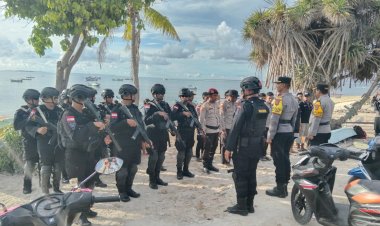 Kapolres Rote Ndao : Dari PPK Loaholu Bersama Power On Hand Menuju Pelabuhan Rakyat Nemberala