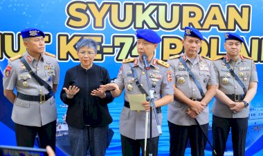 Polairud Baharkam Polri Rayakan HUT ke-74 dengan Semangat Mengamankan Sumber Daya Kelautan