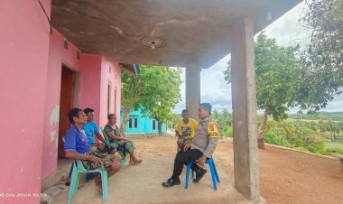 Kapolsek  Lobalain : Peran Bhabinkamtibmas  Dikedepankan Untuk Ciptakan Cooling System