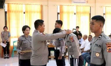 Jelang Nataru Polres Rote Ndao Gelar Lat Pra Operasi Lilin Turangga 2024