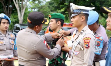 Polres Rote Ndao Siap Amankan Nataru Dengan Apel Gelar Pasukan Operasi Lilin Turangga 2024