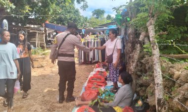 Langkah Personel Bhabinkamtibmas Polsek Rote Selatan Untuk Menjaga Kamtibmas Diwilayah Binaannya.