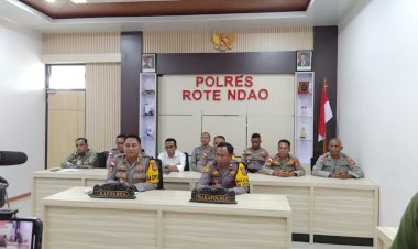 Kapolres Rote Ndao : Sejumlah Keberhasilan Dan Kegiatan Positif Telah Dilaksanakan Namun Kita Akan Tetap Berbenah