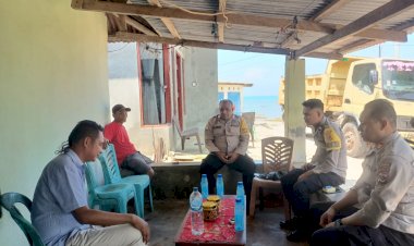 Kapolsek Pantaibaru : Melalui Kegiatan Sambang Kami Ingin Memastikan Kenyamanan Masyarakat