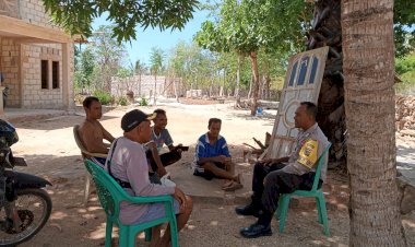 Kapolsek Lobalain : Sejauh Ini Kemitraan Bhabinkamtibmas Kami Dengan Warga Cukup Positif