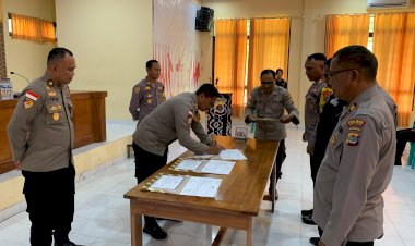 Kapolres Rote Ndao : Dengan Prinsip Anggaran Berbasis Kinerja Mari Kita Tingkatkan Kegiatan Kepolisian