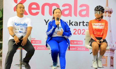 Yayasan Kemala Bhayangkari Gelar Baksos Perbaikan Irigasi Jalan di Yogyakarta