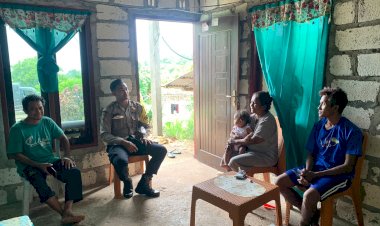 Bhabinkamtibmas Sambang dan Patroli Dialogis di Desa Pilasue dan Desa Tebole