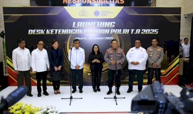 Polri Resmi Launching Desk Ketenagakerjaan untuk Selesaikan Sengketa Tenaga Kerja