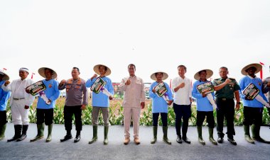 Gerakan 1 Juta Hektare Jagung: Sinergi Polri dan Kementrian Pertanian Wujudkan Swasembada Pangan 2025