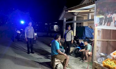 Patroli Preventif Personel Polsek Lobalain Upaya Untuk Jaga Kamtibmas Tetap Kondusif