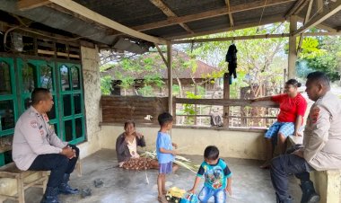 Kegiatan K2YD Personel Polsek Rote Tengah Untuk Jaga Kamtibmas Tetap Kondusif